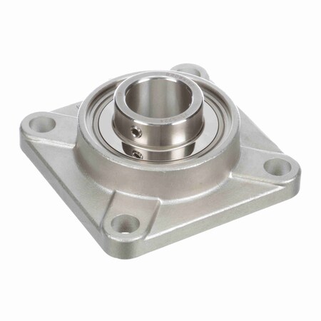 Browning Mounted Stainless Steel Four Bolt Flange Ball Bearing, SF4S-S220 SF4S-S220